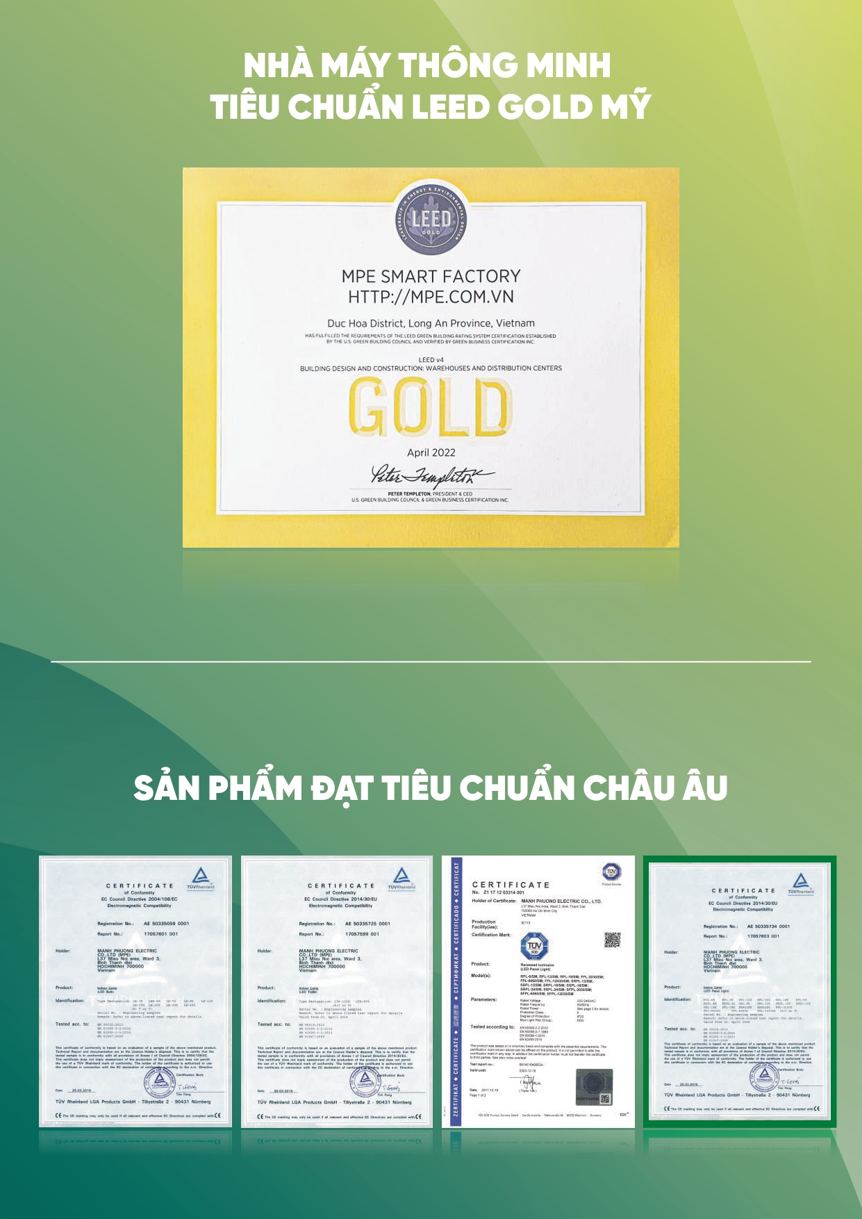 Bảng giá đèn LED MPE 2026